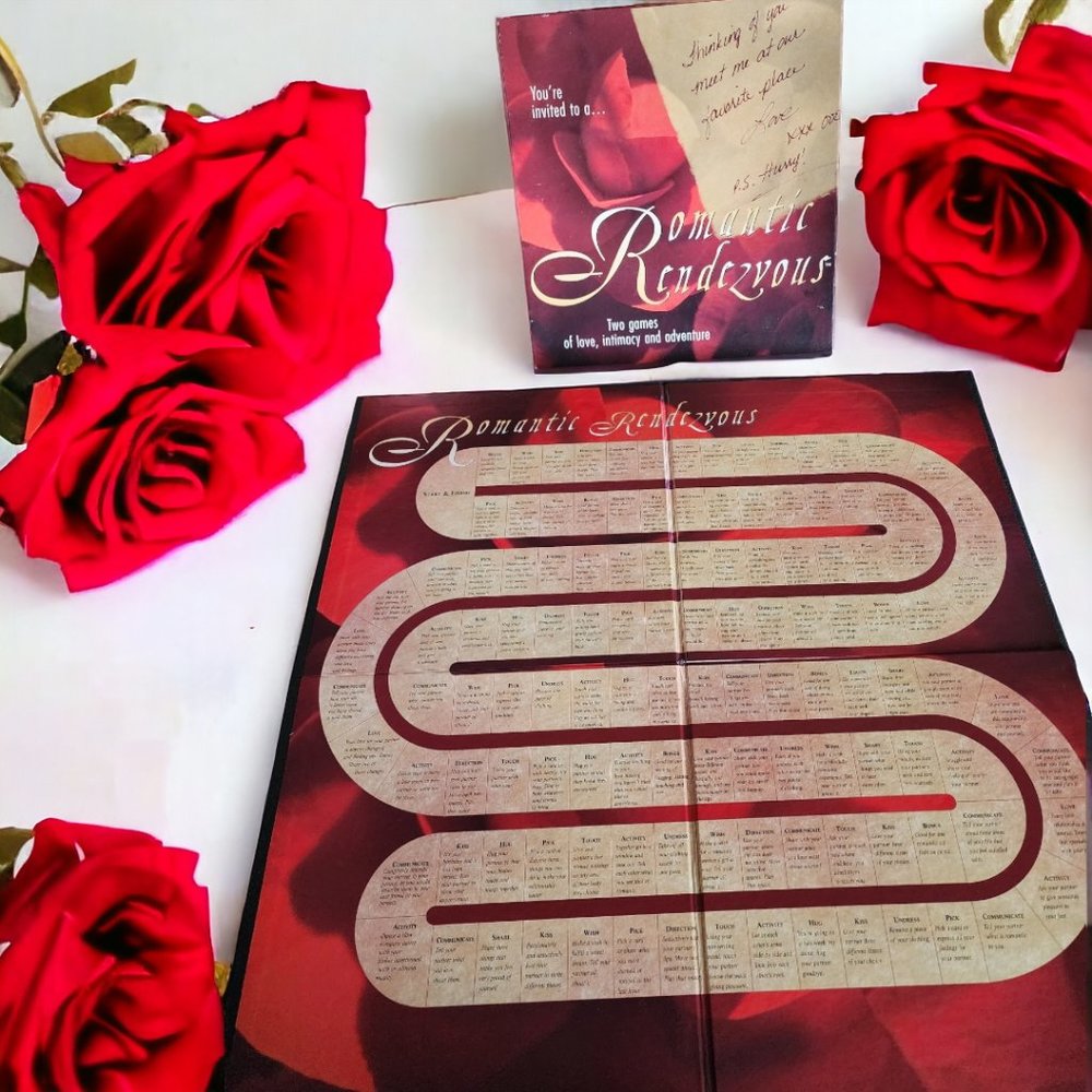 Vintage 1996 ROMANTIC RENDEZVOUS BOARD GAME